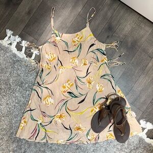 O’Neill Pink Floral Beach Dress - Small